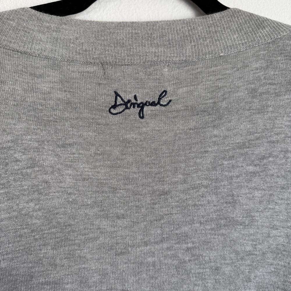 Desigual Louth Floral Butterfly Sequin Pullover K… - image 5